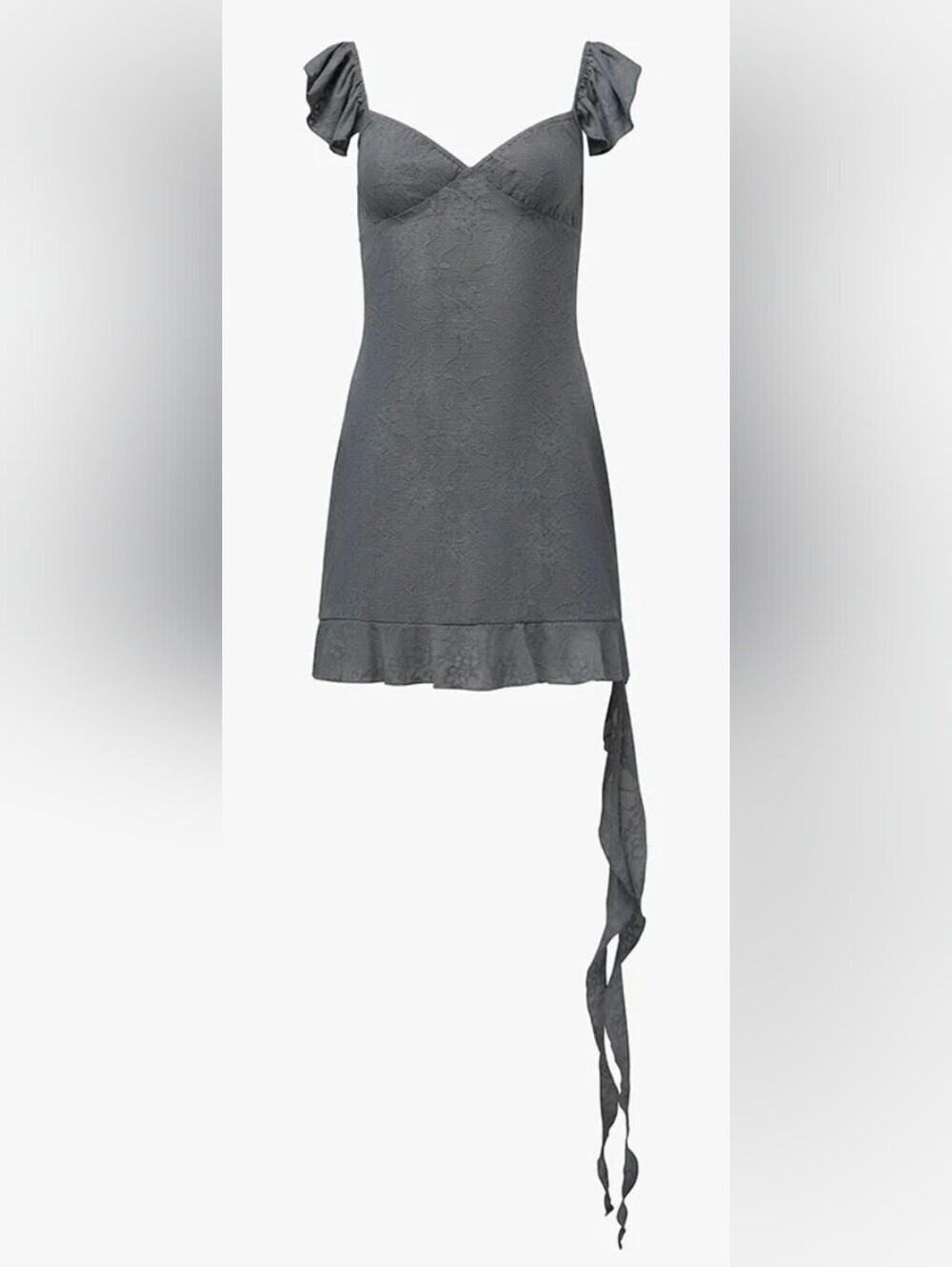 WeWoreWhat Lace Ruffle Mini Dress - Picture 6 of 7